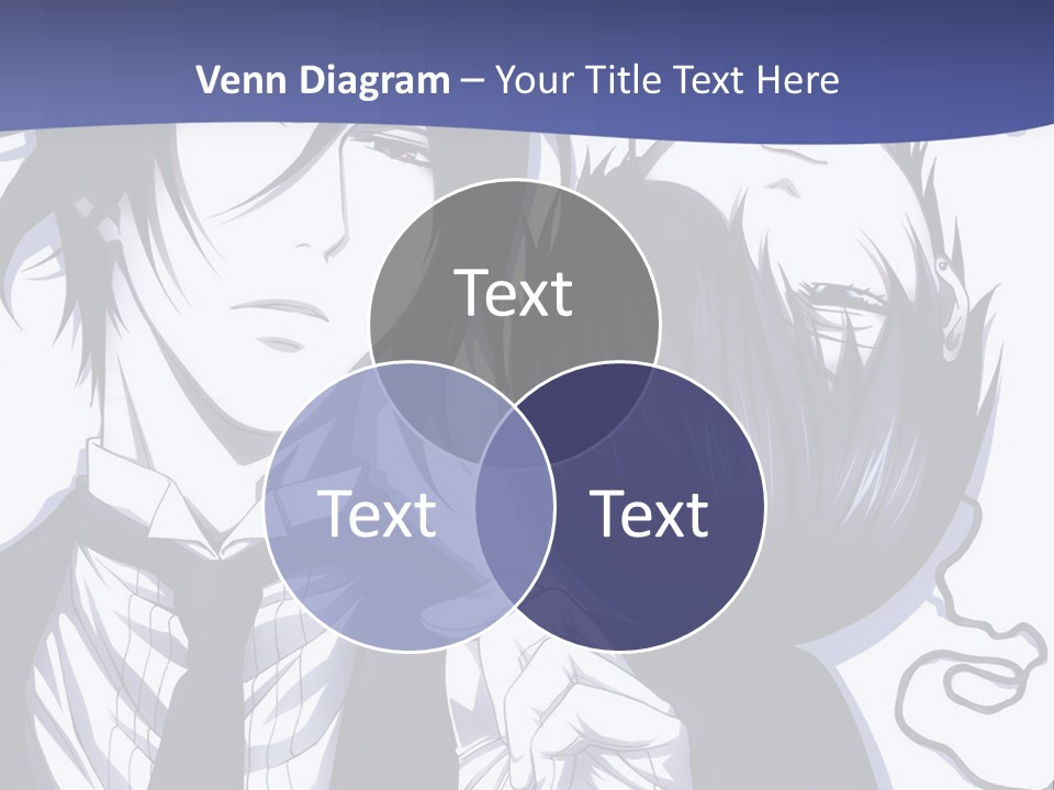 A Couple Of People Standing Next To Each Other PowerPoint Template
