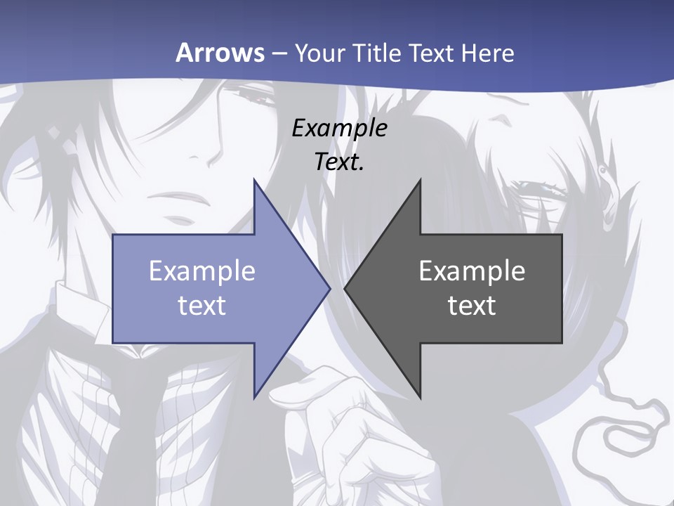 A Couple Of People Standing Next To Each Other PowerPoint Template