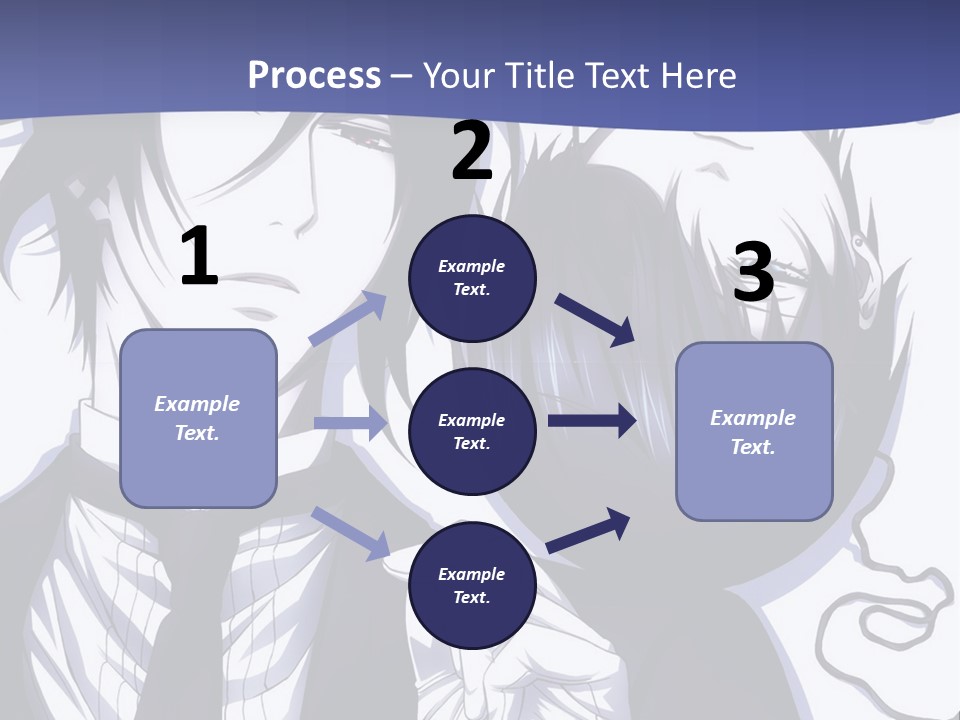 A Couple Of People Standing Next To Each Other PowerPoint Template