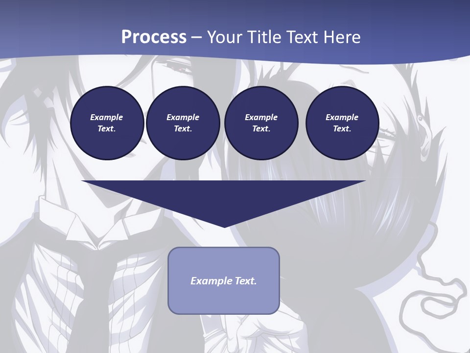 A Couple Of People Standing Next To Each Other PowerPoint Template