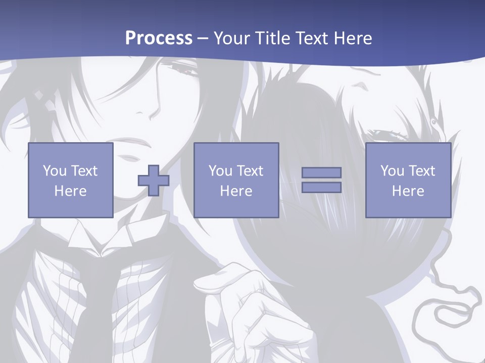 A Couple Of People Standing Next To Each Other PowerPoint Template