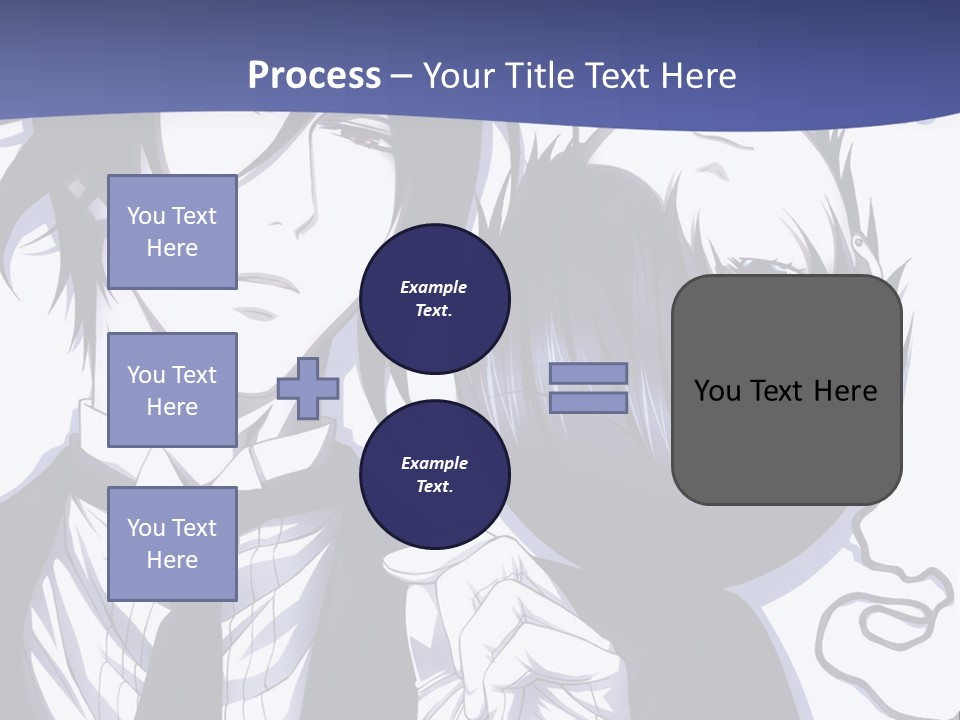 A Couple Of People Standing Next To Each Other PowerPoint Template