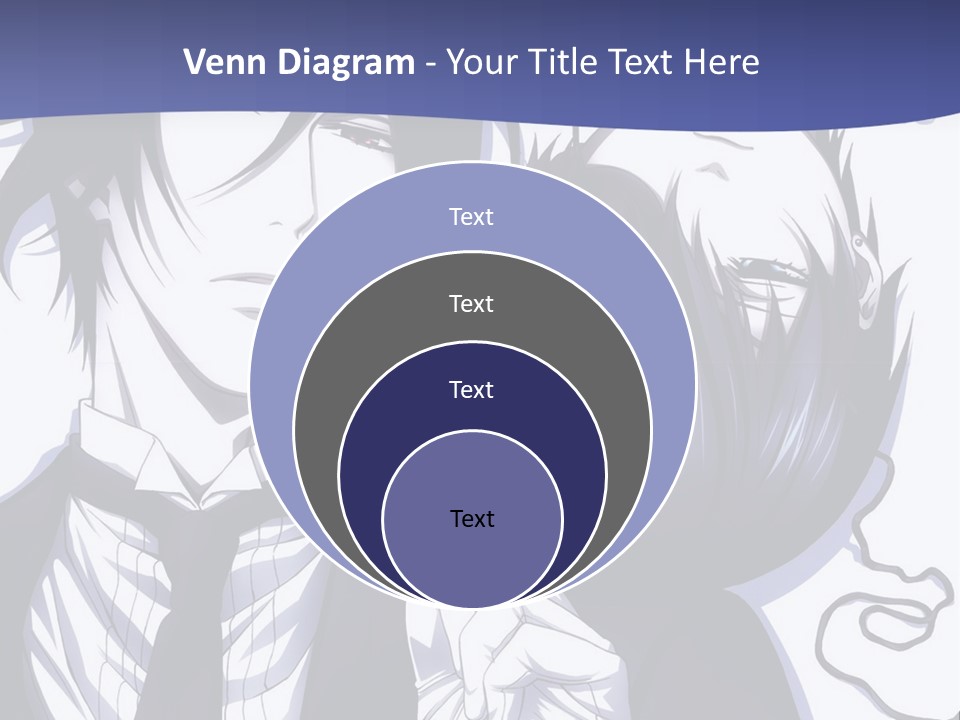 A Couple Of People Standing Next To Each Other PowerPoint Template