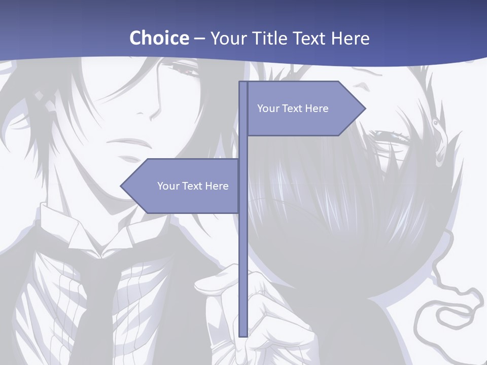 A Couple Of People Standing Next To Each Other PowerPoint Template