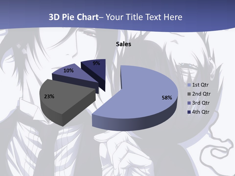 A Couple Of People Standing Next To Each Other PowerPoint Template