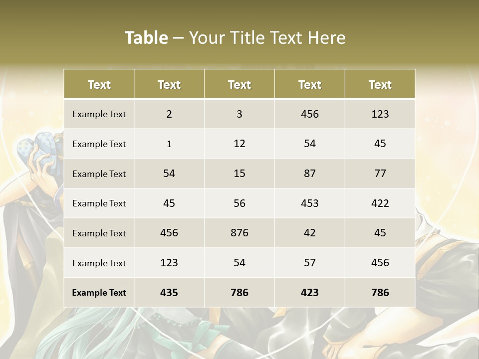 A Group Of Anime Girls Hugging Each Other PowerPoint Template