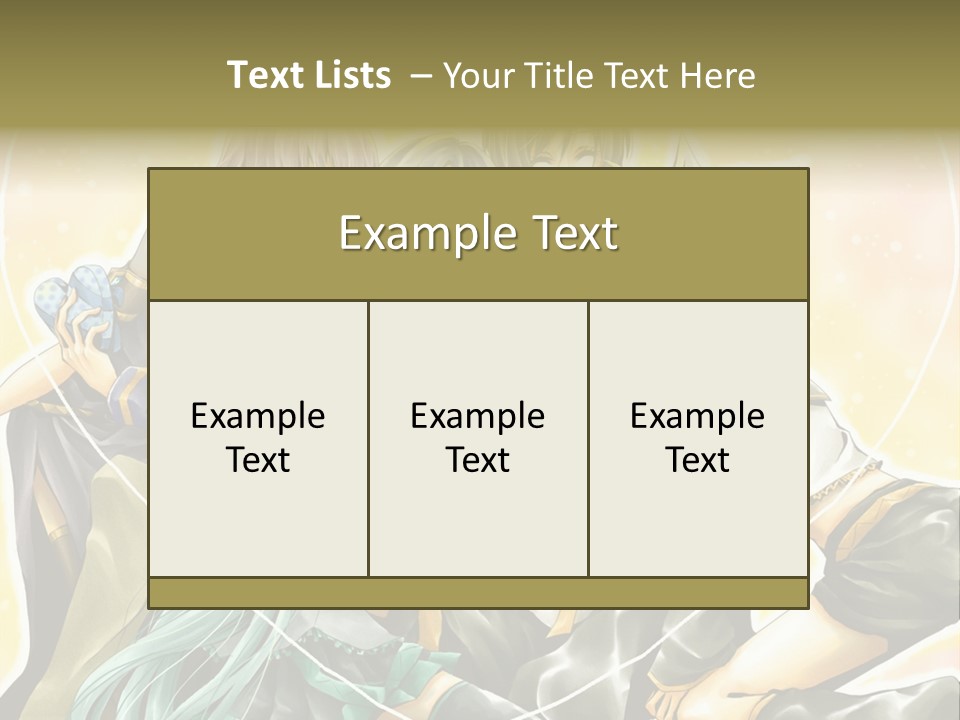 A Group Of Anime Girls Hugging Each Other PowerPoint Template