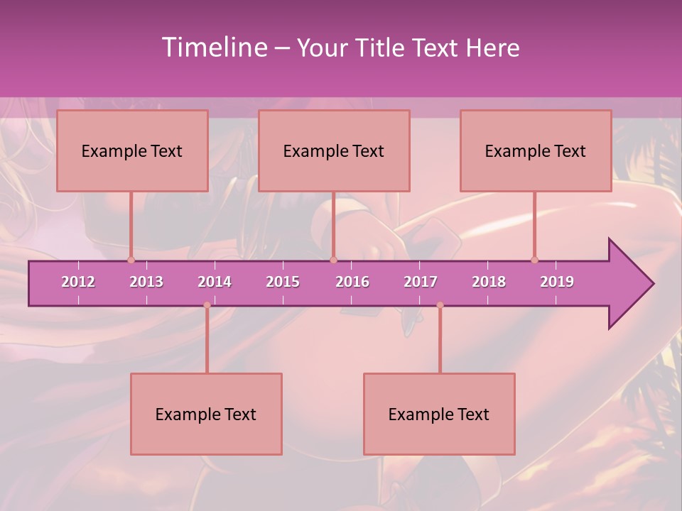 A Sexy Woman In A Bikini Posing For A Picture PowerPoint Template