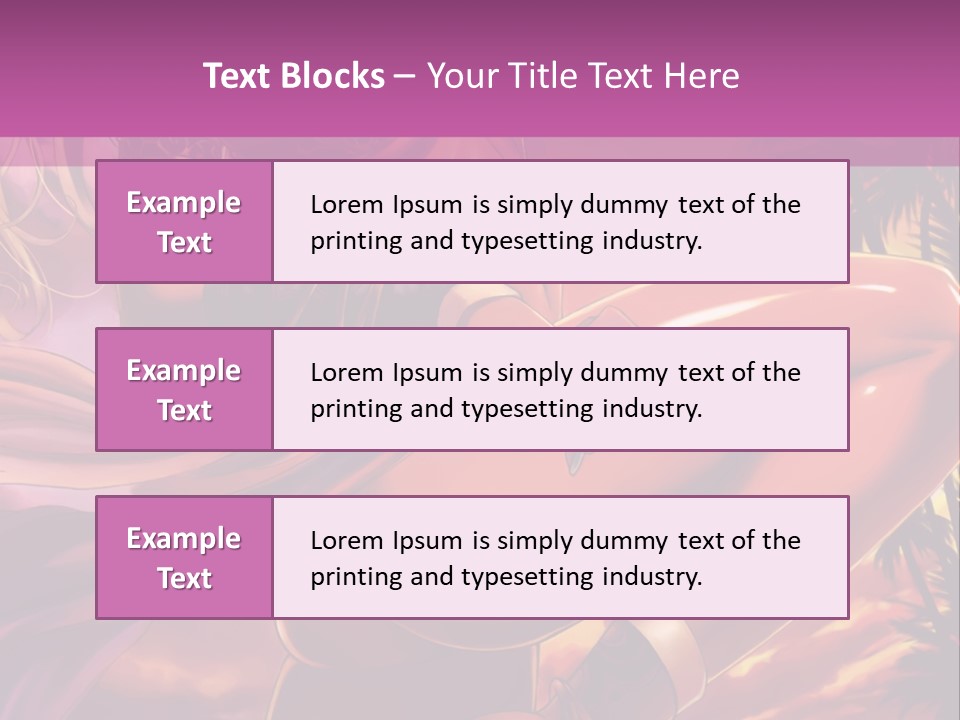 A Sexy Woman In A Bikini Posing For A Picture PowerPoint Template