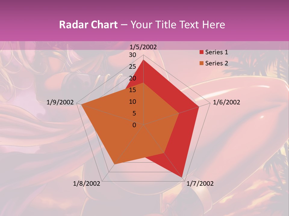A Sexy Woman In A Bikini Posing For A Picture PowerPoint Template