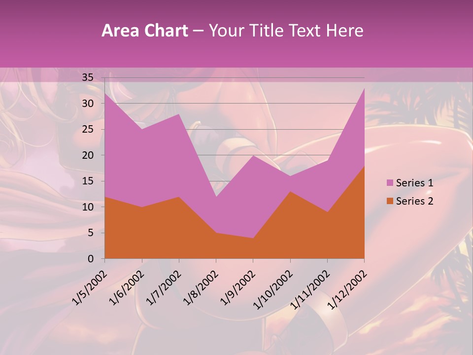 A Sexy Woman In A Bikini Posing For A Picture PowerPoint Template
