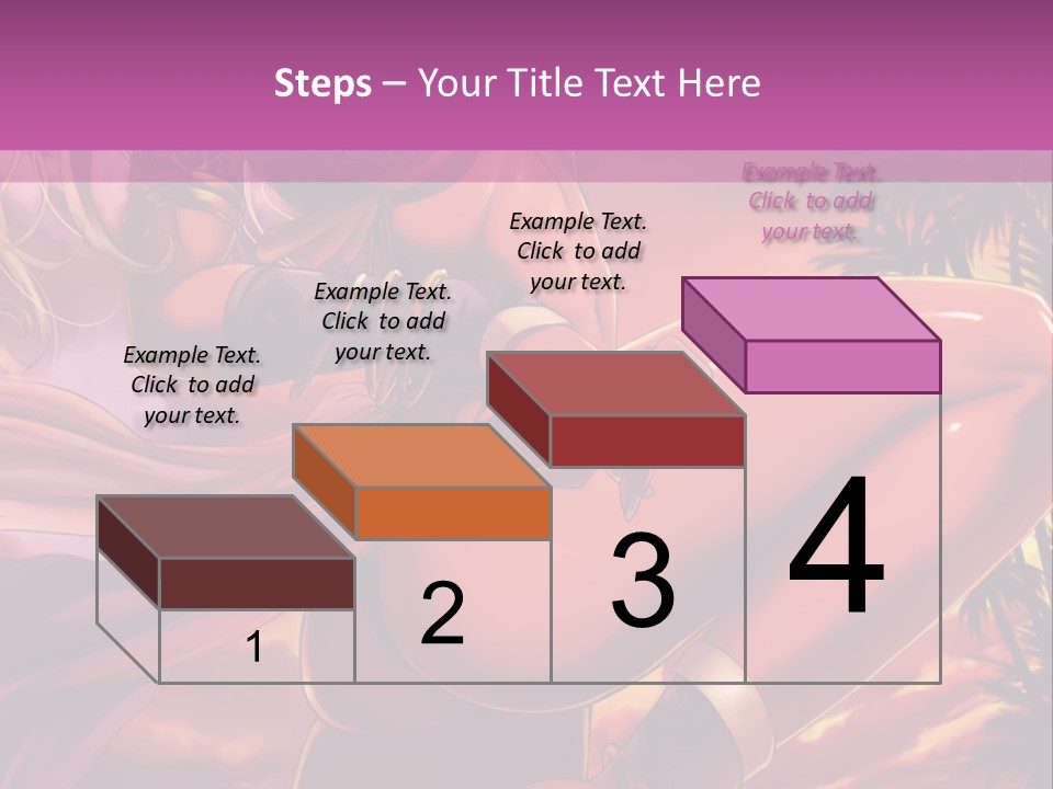 A Sexy Woman In A Bikini Posing For A Picture PowerPoint Template