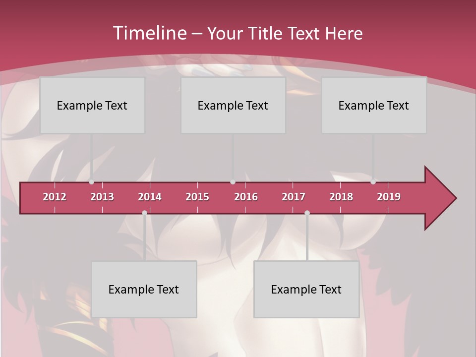 A Woman With Black Hair Wearing A Black Dress PowerPoint Template