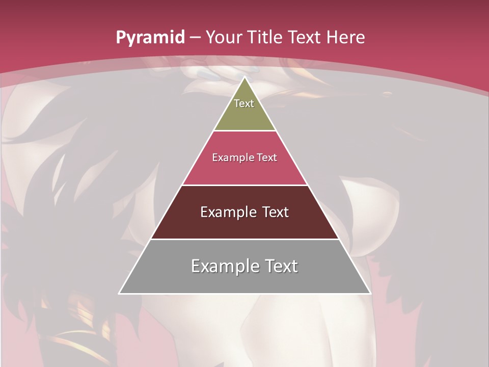 A Woman With Black Hair Wearing A Black Dress PowerPoint Template