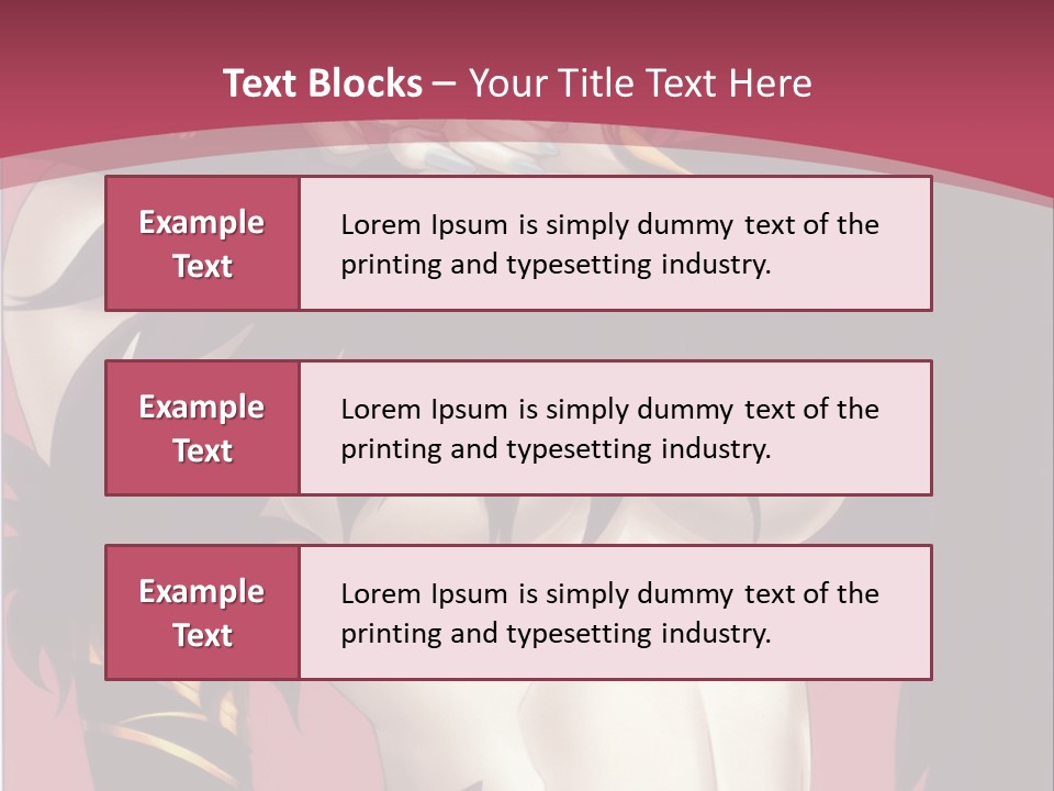 A Woman With Black Hair Wearing A Black Dress PowerPoint Template