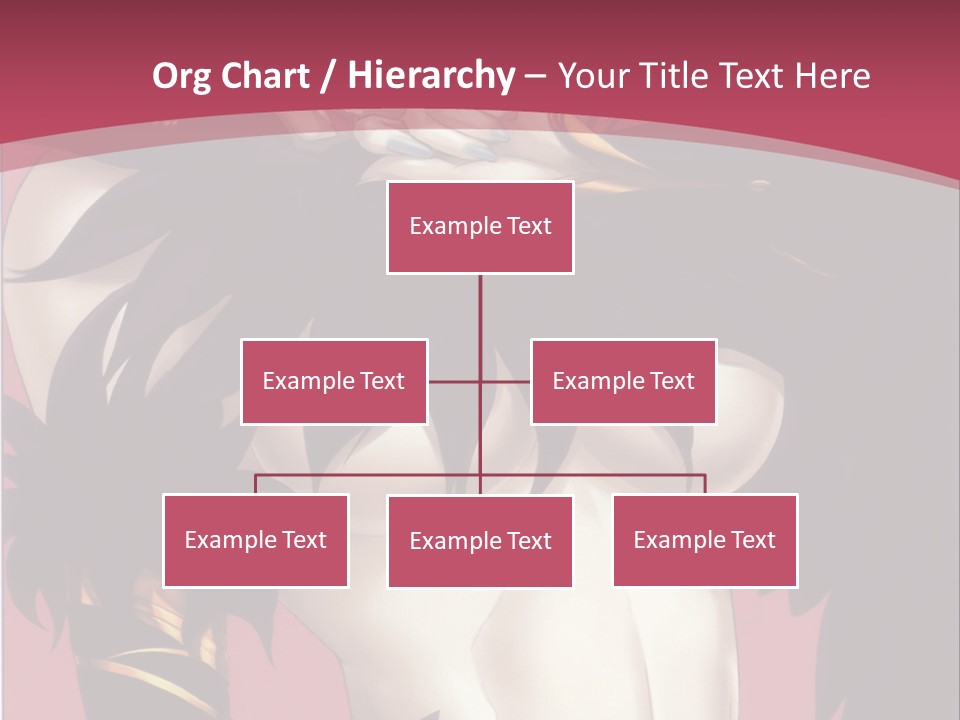 A Woman With Black Hair Wearing A Black Dress PowerPoint Template