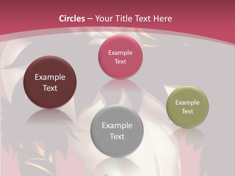 A Woman With Black Hair Wearing A Black Dress PowerPoint Template