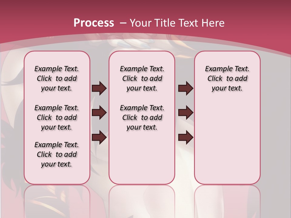 A Woman With Black Hair Wearing A Black Dress PowerPoint Template