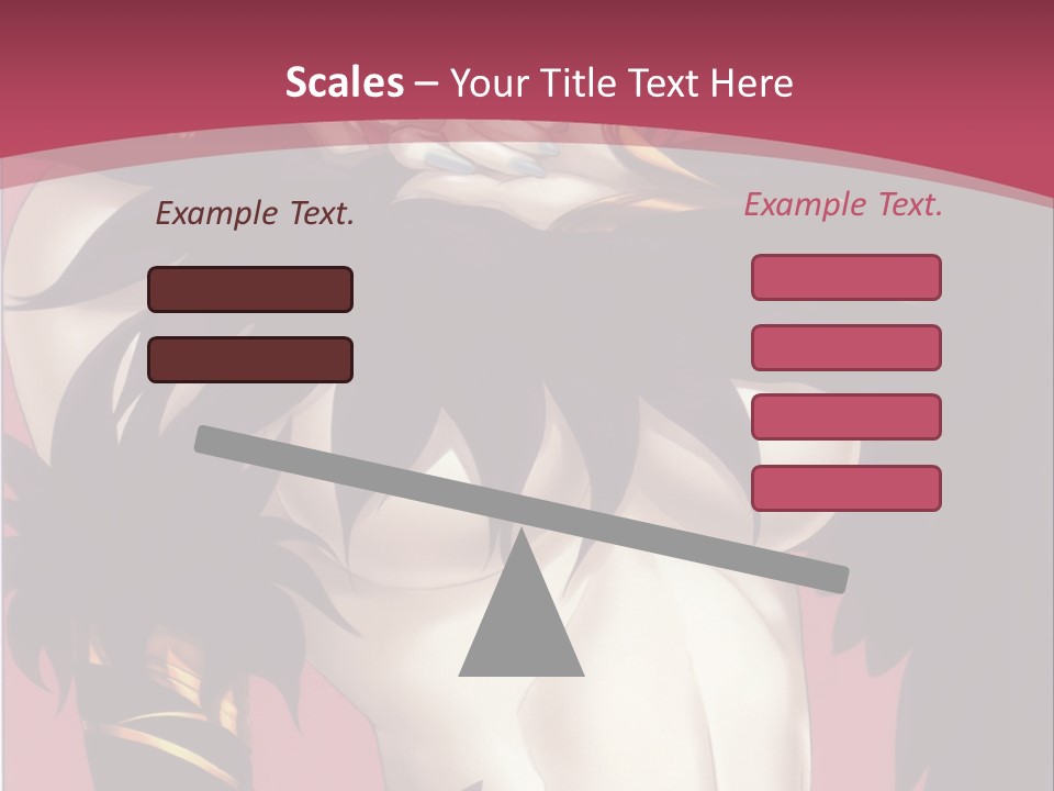 A Woman With Black Hair Wearing A Black Dress PowerPoint Template