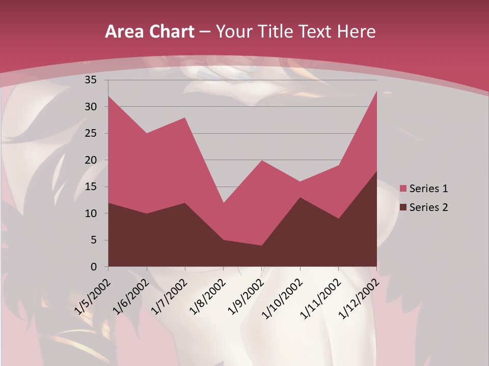 A Woman With Black Hair Wearing A Black Dress PowerPoint Template