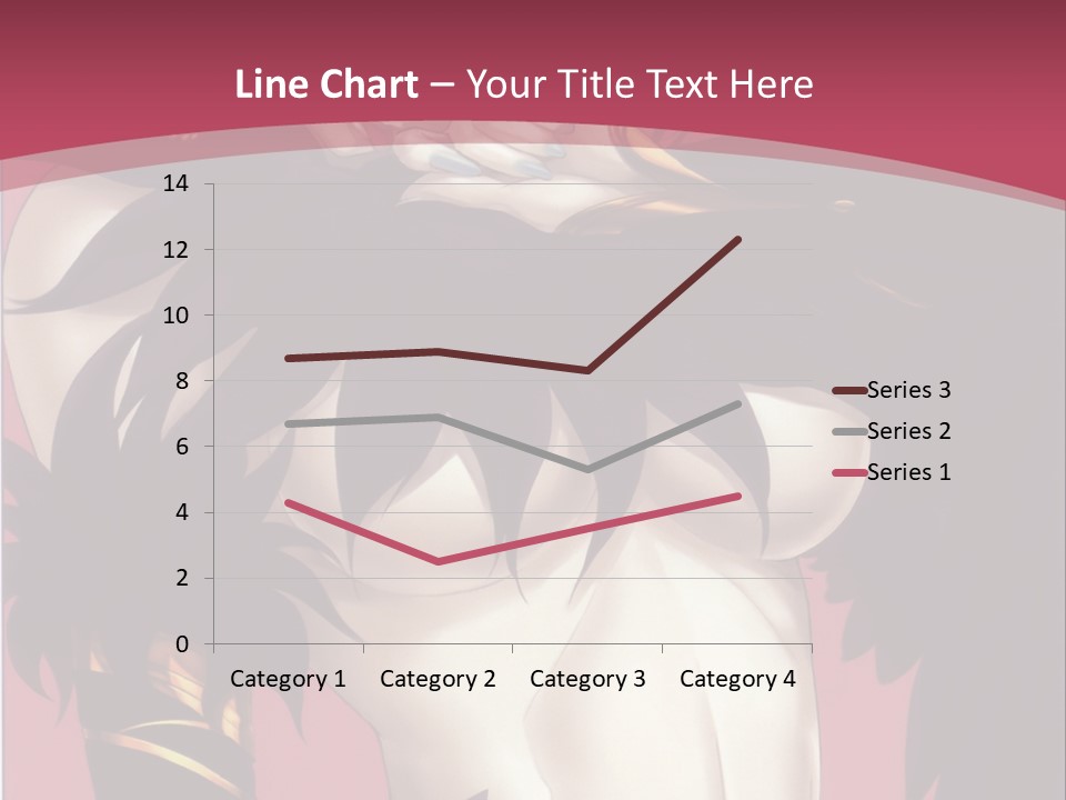 A Woman With Black Hair Wearing A Black Dress PowerPoint Template