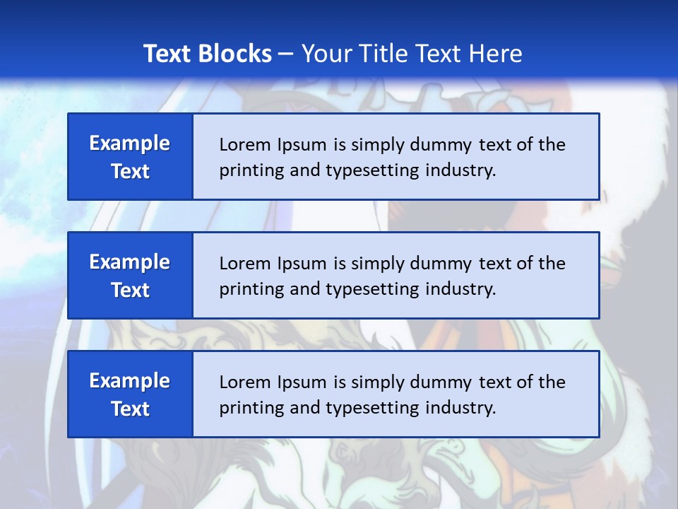 A Woman In A White Dress Standing Next To A Wolf PowerPoint Template