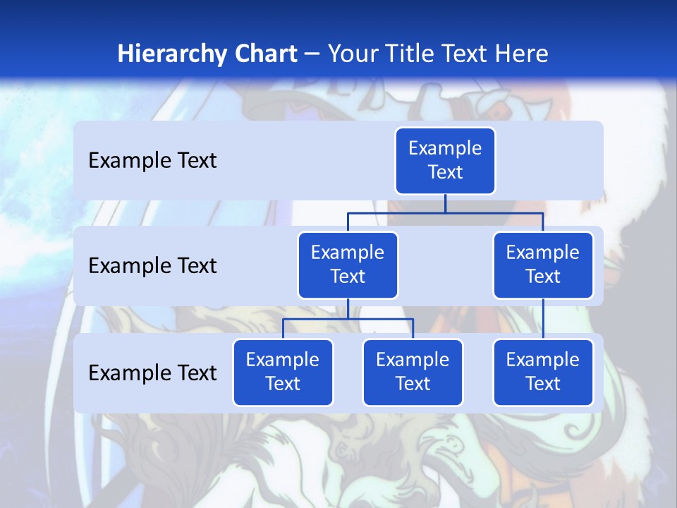 A Woman In A White Dress Standing Next To A Wolf PowerPoint Template