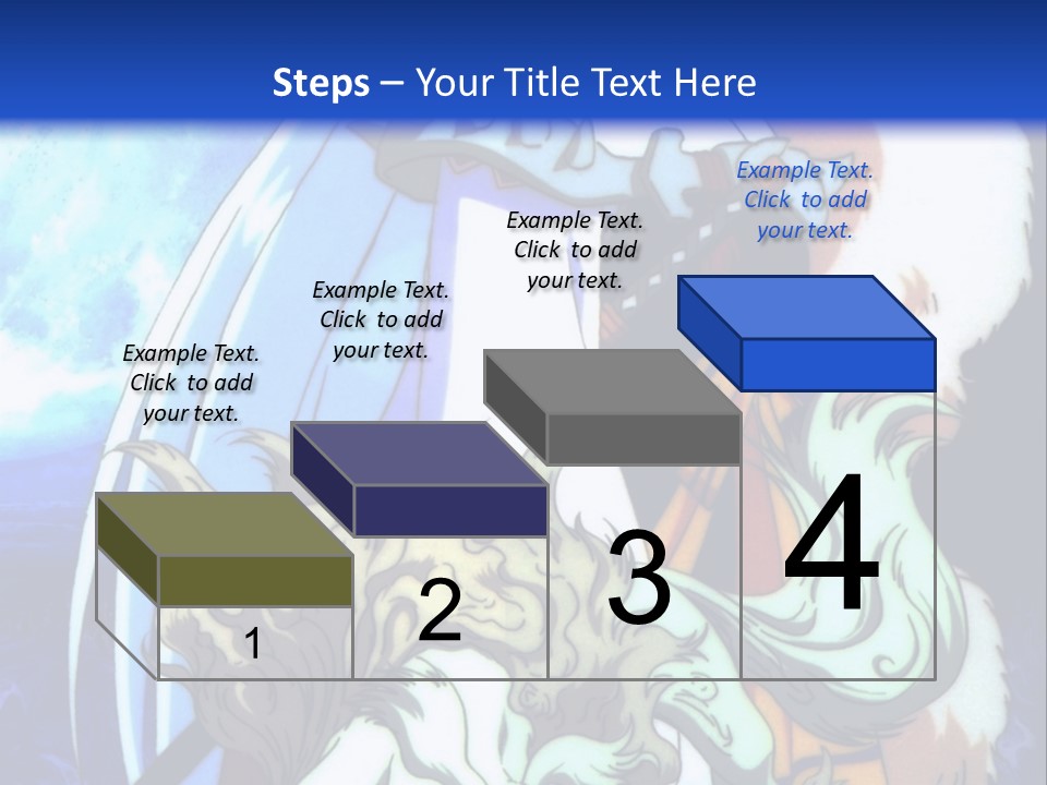 A Woman In A White Dress Standing Next To A Wolf PowerPoint Template