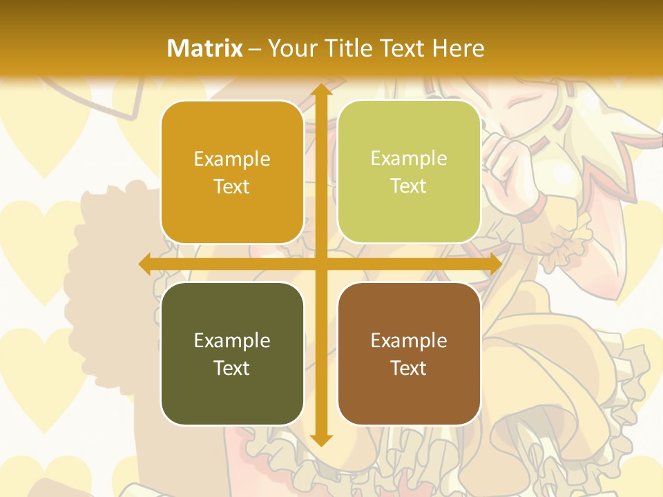 A Girl In A Yellow Dress Is Holding A Teddy Bear PowerPoint Template