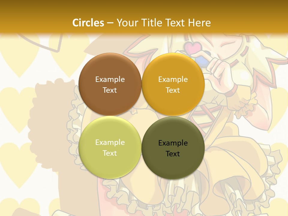 A Girl In A Yellow Dress Is Holding A Teddy Bear PowerPoint Template