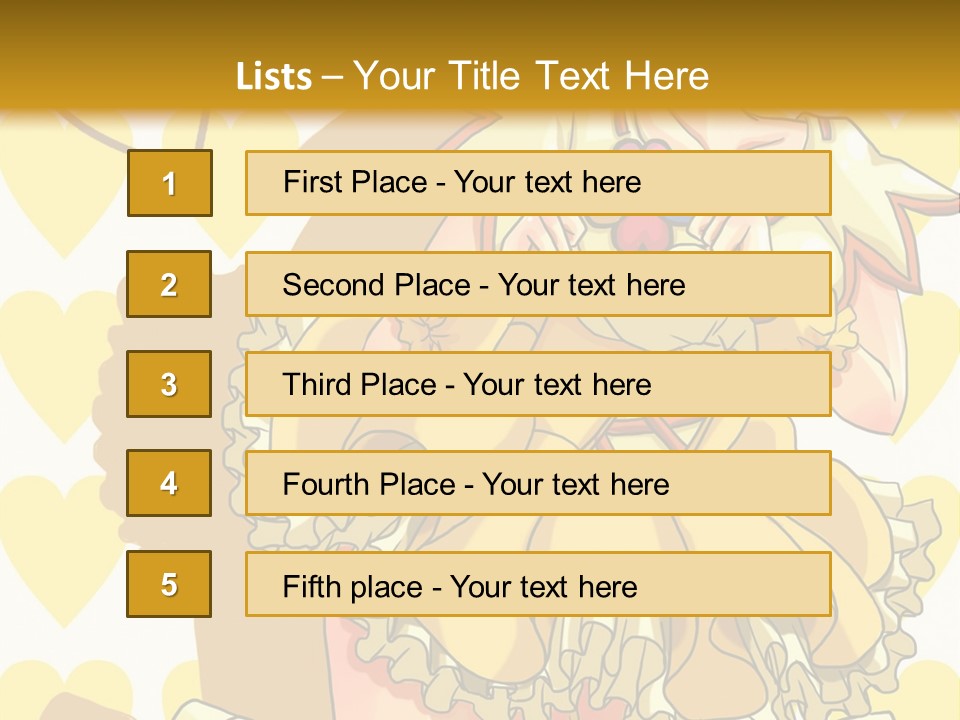 A Girl In A Yellow Dress Is Holding A Teddy Bear PowerPoint Template