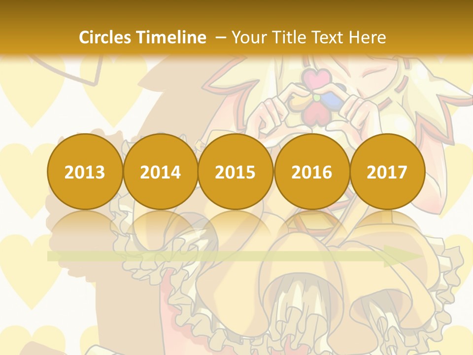 A Girl In A Yellow Dress Is Holding A Teddy Bear PowerPoint Template