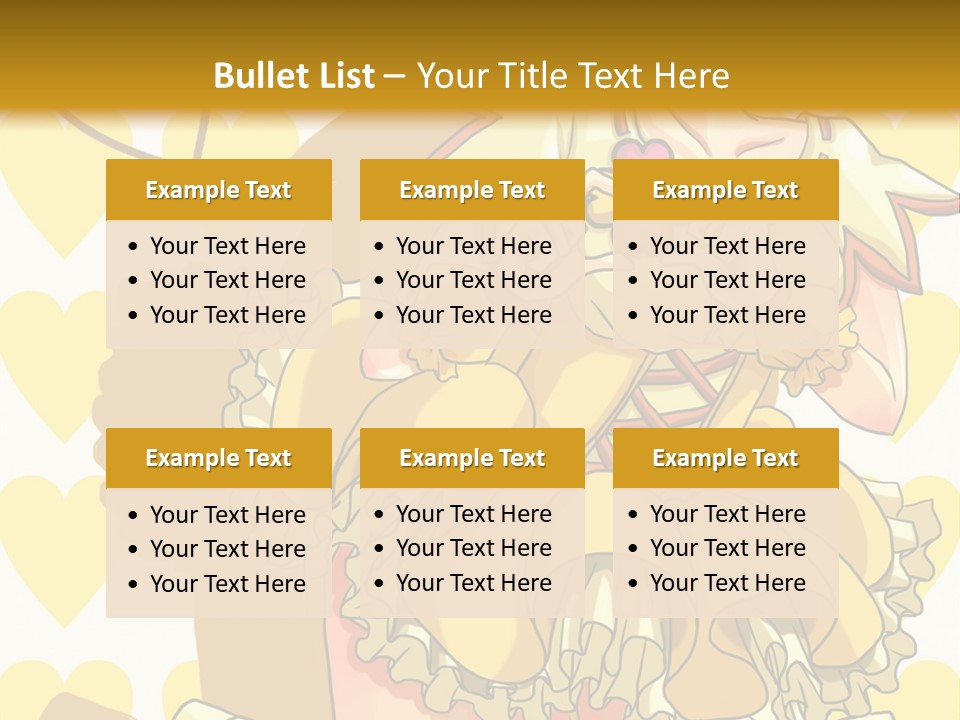 A Girl In A Yellow Dress Is Holding A Teddy Bear PowerPoint Template