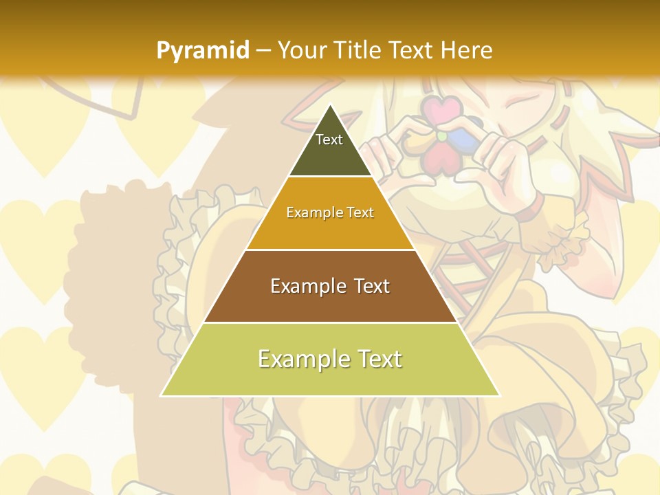 A Girl In A Yellow Dress Is Holding A Teddy Bear PowerPoint Template