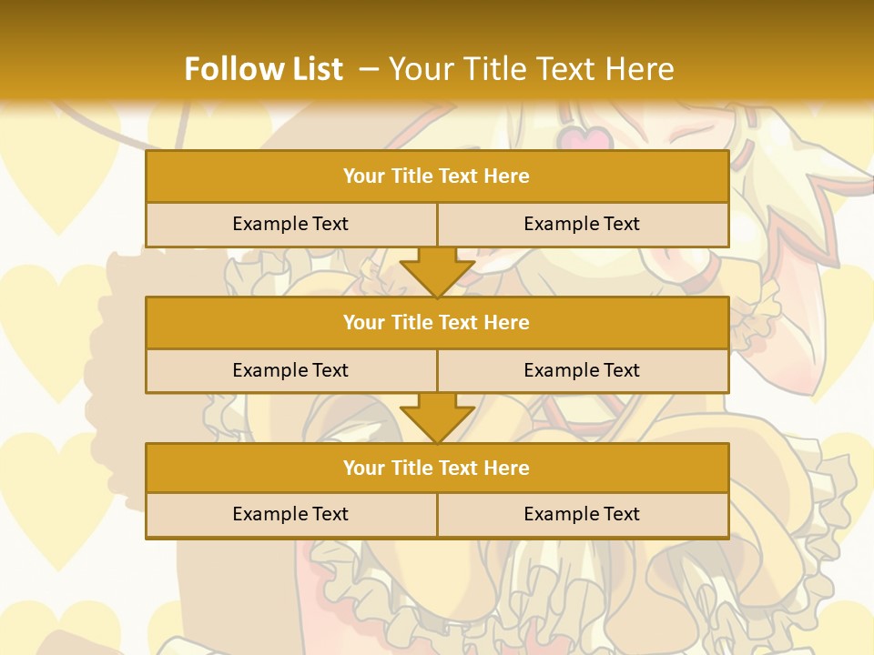 A Girl In A Yellow Dress Is Holding A Teddy Bear PowerPoint Template