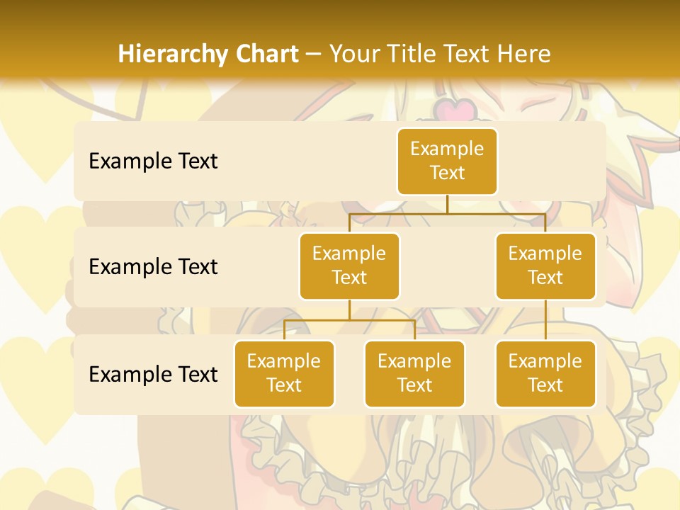 A Girl In A Yellow Dress Is Holding A Teddy Bear PowerPoint Template