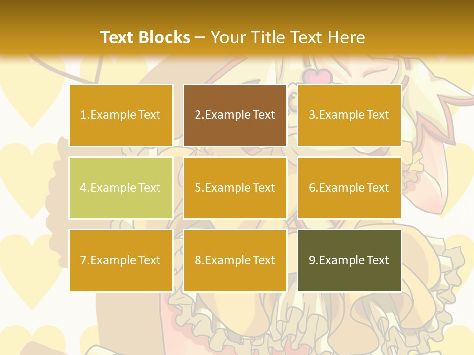 A Girl In A Yellow Dress Is Holding A Teddy Bear PowerPoint Template