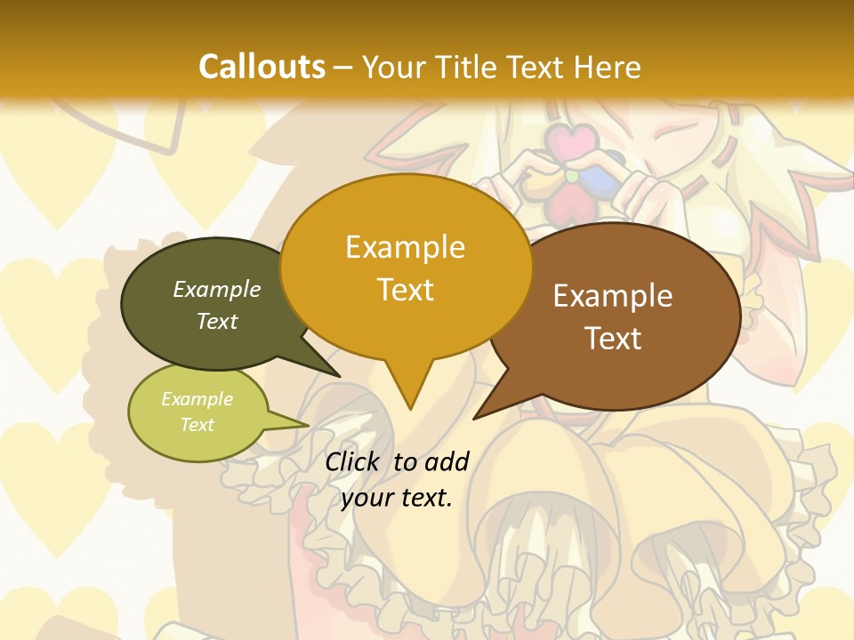 A Girl In A Yellow Dress Is Holding A Teddy Bear PowerPoint Template