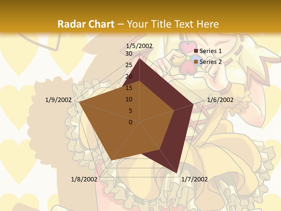 A Girl In A Yellow Dress Is Holding A Teddy Bear PowerPoint Template