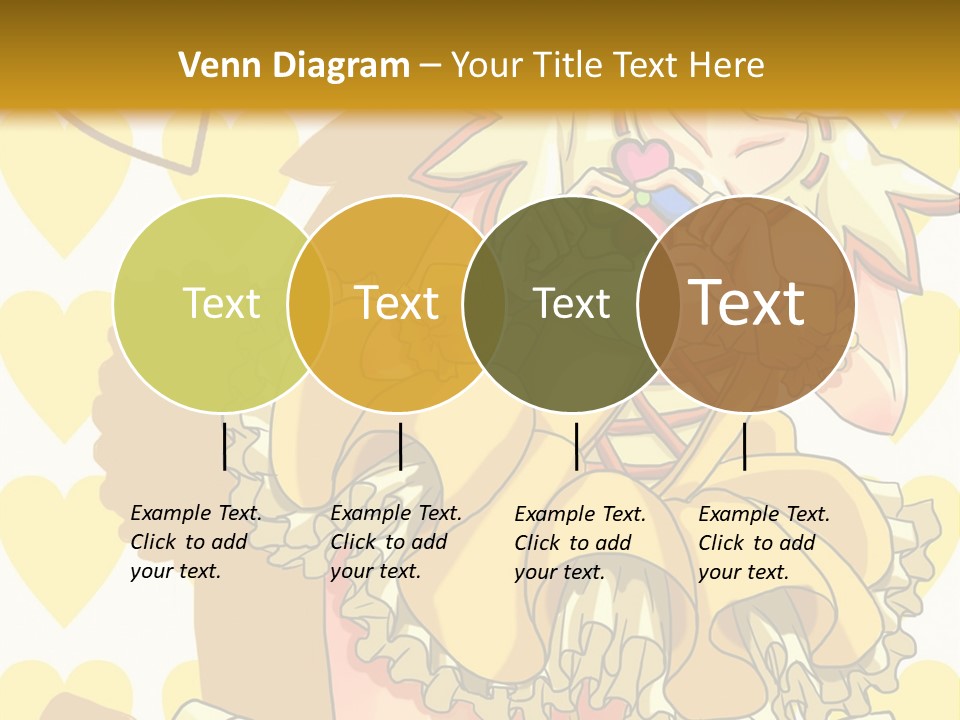 A Girl In A Yellow Dress Is Holding A Teddy Bear PowerPoint Template