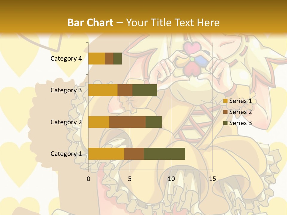 A Girl In A Yellow Dress Is Holding A Teddy Bear PowerPoint Template