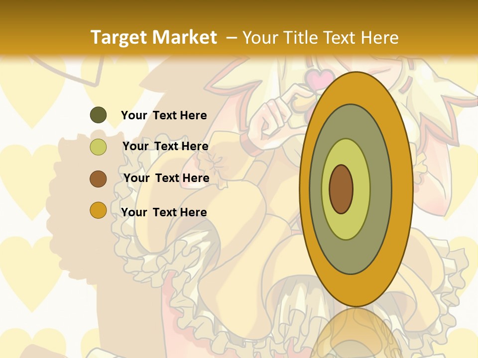 A Girl In A Yellow Dress Is Holding A Teddy Bear PowerPoint Template