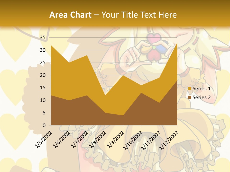 A Girl In A Yellow Dress Is Holding A Teddy Bear PowerPoint Template