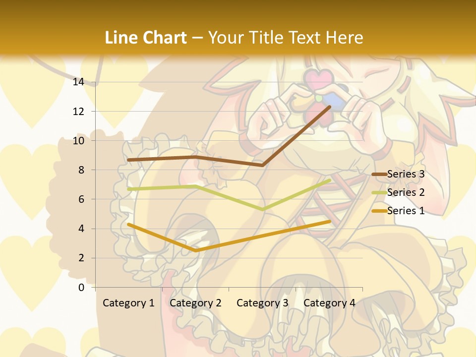 A Girl In A Yellow Dress Is Holding A Teddy Bear PowerPoint Template