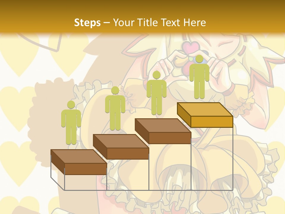 A Girl In A Yellow Dress Is Holding A Teddy Bear PowerPoint Template