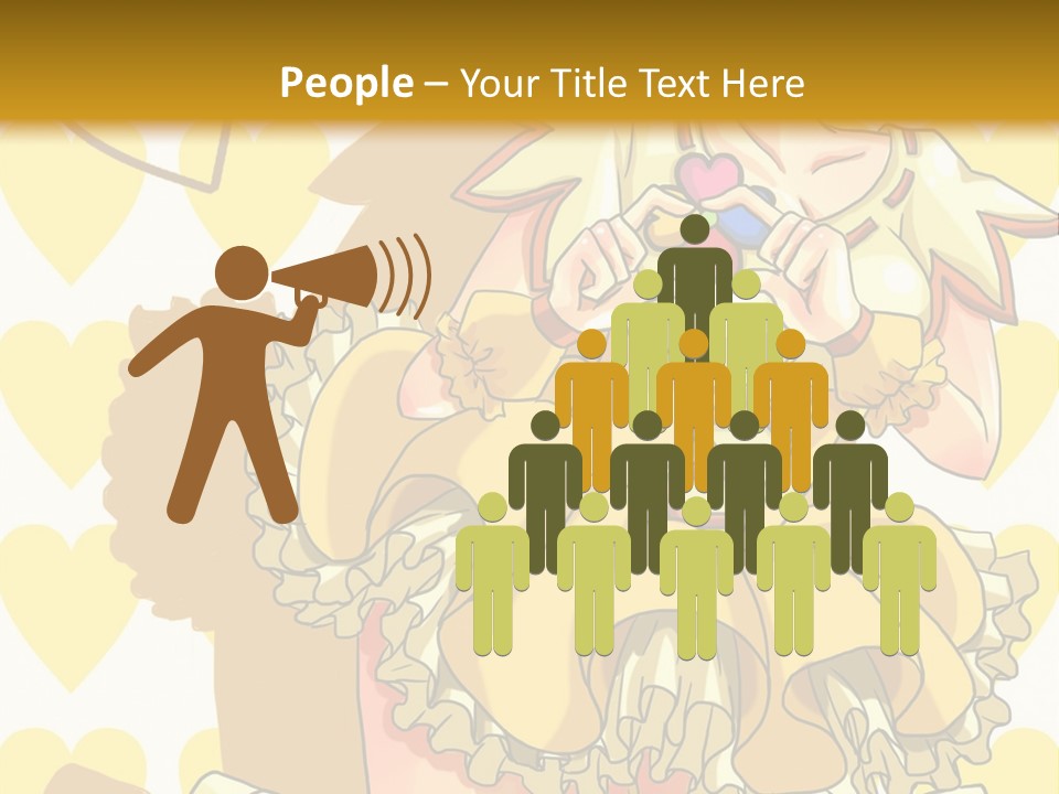 A Girl In A Yellow Dress Is Holding A Teddy Bear PowerPoint Template