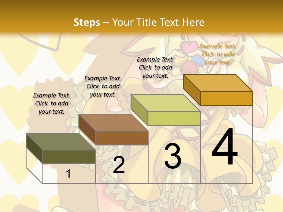 A Girl In A Yellow Dress Is Holding A Teddy Bear PowerPoint Template