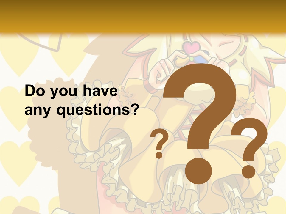 A Girl In A Yellow Dress Is Holding A Teddy Bear PowerPoint Template