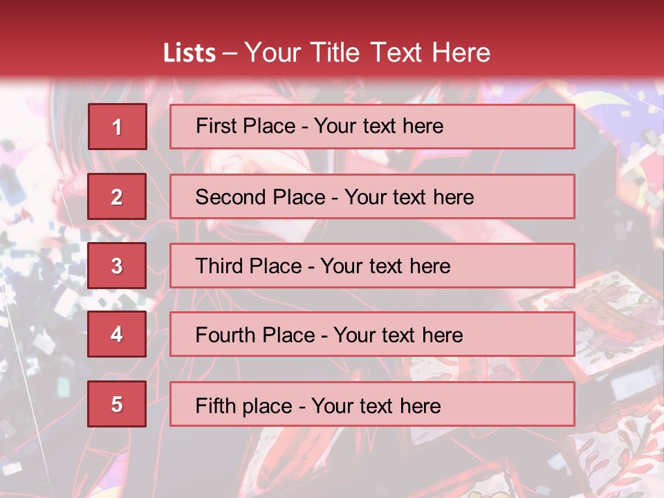 A Man And A Woman Are Hugging In Front Of A Red Background PowerPoint Template