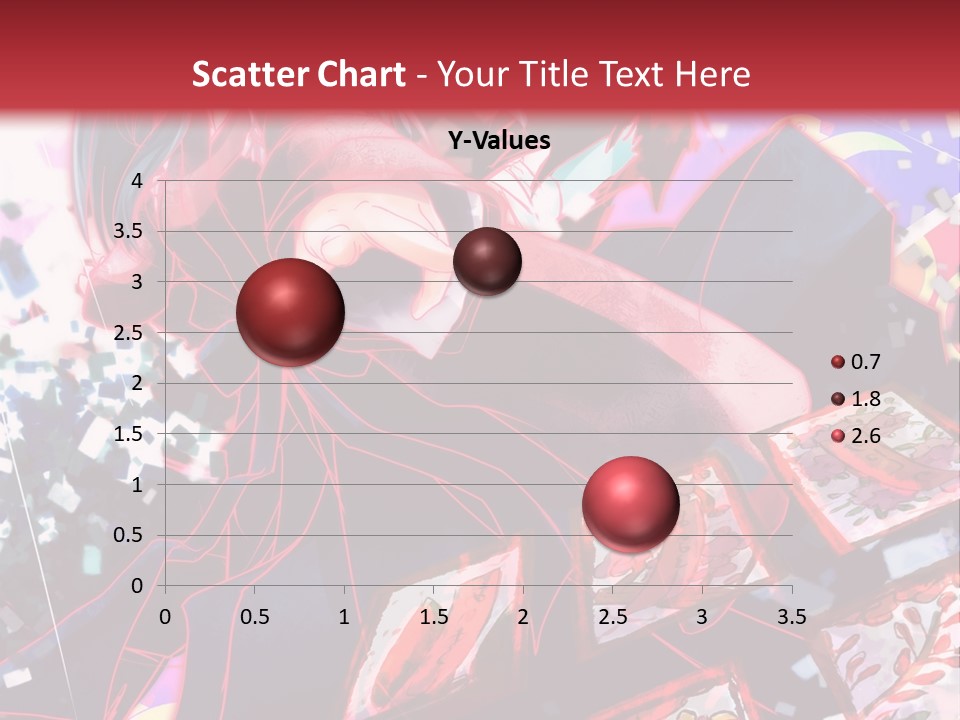 A Man And A Woman Are Hugging In Front Of A Red Background PowerPoint Template